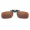 HKUCO Polarized Brown Clip-on Flip-up Sunglasses Lenses