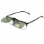 HKUCO Polarized Gray Clip-on Flip-up Sunglasses Lenses