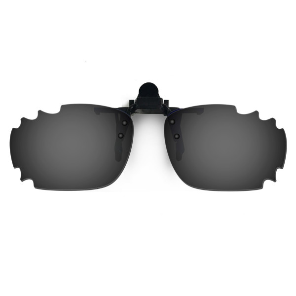 HKUCO Sunglasses Clip Black Polarized Lenses For Myopia Frame Clip Polarized Lenses UV400 Protect