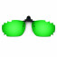 HKUCO Sunglasses Clip Green Polarized Lenses For Myopia Frame Clip Polarized Lenses UV400 Protect