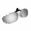 HKUCO Sunglasses Clip Black/Titanium Polarized Lenses For Myopia Frame Clip Polarized Lenses UV400 Protect