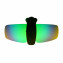 HKUCO Sunglasses Clip Titanium/Emerald Green Polarized Lenses Hat Visors Clip-on Sunglasses For Fishing/Biking/Hiking/Golf UV400 Protect