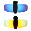 HKUCO Sunglasses Clip Blue/24K Gold Polarized Lenses Hat Visors Clip-on Sunglasses For Fishing/Biking/Hiking/Golf UV400 Protect