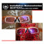 HKUCO White Transparent Frame Clip For Radar Series Sunglasses Frame Can Change Lenses