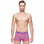 Hkuco Diswizzy Men's Underwear Pink Lipstick Skull Pattern 2-Pack