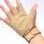 HKUCO Light Brown Cycling Antiskid Gloves  Half Finger For Riding/Climbing/Training/Tactical Gloves/Outdoor Sports