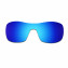 HKUCO Blue+Black Polarized Replacement Lenses For Oakley Antix Sunglasses