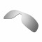 Hkuco Mens Replacement Lenses For Oakley Antix Sunglasses Titanium Mirror Polarized