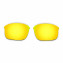 HKUCO 24K Gold Mirror Polarized Replacement Lenses for Oakley Bottle Rocket Sunglasses