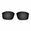 Hkuco Mens Replacement Lenses For Oakley Bottle Rocket Black/Titanium Sunglasses