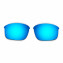 Hkuco Mens Replacement Lenses For Oakley Bottle Rocket Red/Blue/Titanium Sunglasses