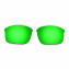 Hkuco Mens Replacement Lenses For Oakley Bottle Rocket Red/24K Gold/Emerald Green Sunglasses