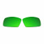 Hkuco Mens Replacement Lenses For Oakley Canteen (2006) 24K Gold/Emerald Green Sunglasses