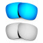 Hkuco Mens Replacement Lenses For Oakley Catalyst Blue/Titanium Sunglasses