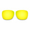 Hkuco Mens Replacement Lenses For Oakley Catalyst Blue/24K Gold/Titanium Sunglasses