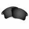 HKUCO Black Polarized Replacement Lenses for Oakley Fast Jacket XL Sunglasses