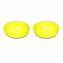 Hkuco Mens Replacement Lenses For Oakley Fives 2.0 Red/Black/24K Gold Sunglasses