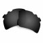 HKUCO Black Polarized Replacement Lenses For Oakley Flak 2.0 XL-Vented Sunglasses