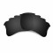 HKUCO Black Polarized Replacement Lenses for Oakley Flak Jacket XLJ-Vented Sunglasses
