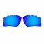 Hkuco Mens Replacement Lenses For Oakley Flak Jacket XLJ-Vented Red/Blue/24K Gold/Titanium Sunglasses