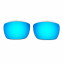 Hkuco Mens Replacement Lenses For Oakley Fuel Cell Blue/24K Gold Sunglasses