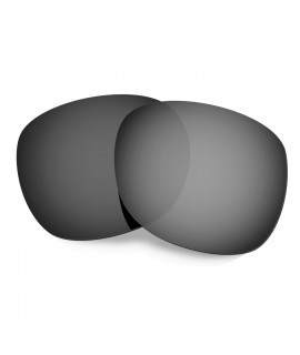 HKUCO Black Polarized Replacement Lenses For Oakley Garage Rock Sunglasses