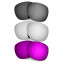 Hkuco Mens Replacement Lenses For Oakley Garage Rock Black/Titanium/Purple Sunglasses