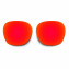Hkuco Mens Replacement Lenses For Oakley Garage Rock Red/Titanium Sunglasses