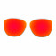 Hkuco Mens Replacement Lenses For Oakley Frogskins (Asia Fit) Red/24K Gold/Titanium Sunglasses