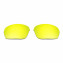 Hkuco Mens Replacement Lenses For Oakley Half X Red/Blue/24K Gold/Titanium Sunglasses