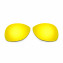 Hkuco Mens Replacement Lenses For Oakley Crosshair (2012) Red/Black/24K Gold Sunglasses