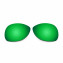 Hkuco Mens Replacement Lenses For Oakley Crosshair (2012) Black/Emerald Green Sunglasses