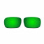 Hkuco Mens Replacement Lenses For Oakley Jury Black/Emerald Green Sunglasses