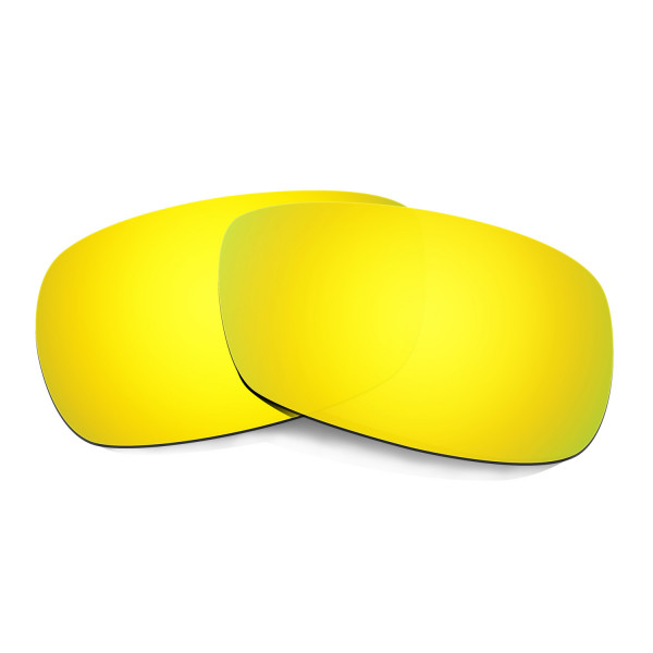 Hkuco Mens Replacement Lenses For Oakley Crosshair 2.0 Sunglasses 24K Gold Polarized