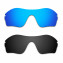 Hkuco Mens Replacement Lenses For Oakley Endure Edge Sunglasses Blue/Black Polarized 