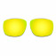 Hkuco Mens Replacement Lenses For Oakley Sliver Blue/24K Gold Sunglasses