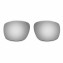 Hkuco Mens Replacement Lenses For Oakley Sliver Blue/Titanium Sunglasses