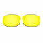 Hkuco Mens Replacement Lenses For Oakley Crankshaft Red/24K Gold Sunglasses