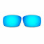 Hkuco Mens Replacement Lenses For Oakley Crankshaft Blue/Green Sunglasses