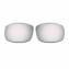 Hkuco Mens Replacement Lenses For Oakley Crankshaft Blue/Titanium Sunglasses