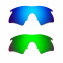 Hkuco Mens Replacement Lenses For Oakley M Frame Heater Blue/Green Sunglasses