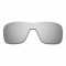 Hkuco Mens Replacement Lenses For Oakley Turbine Rotor Sunglasses Titanium Mirror Polarized