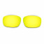 Hkuco Mens Replacement Lenses For Oakley Racing Jacket Blue/24K Gold/Emerald Green Sunglasses