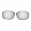 Hkuco Mens Replacement Lenses For Oakley Racing Jacket Sunglasses Titanium Mirror Polarized