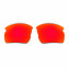 Hkuco Mens Replacement Lenses For Oakley Flak 2.0 Red/Blue/24K Gold/Titanium Sunglasses