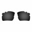 Hkuco Mens Replacement Lenses For Oakley Flak 2.0 Vented Sunglasses Blue/Black Polarized 