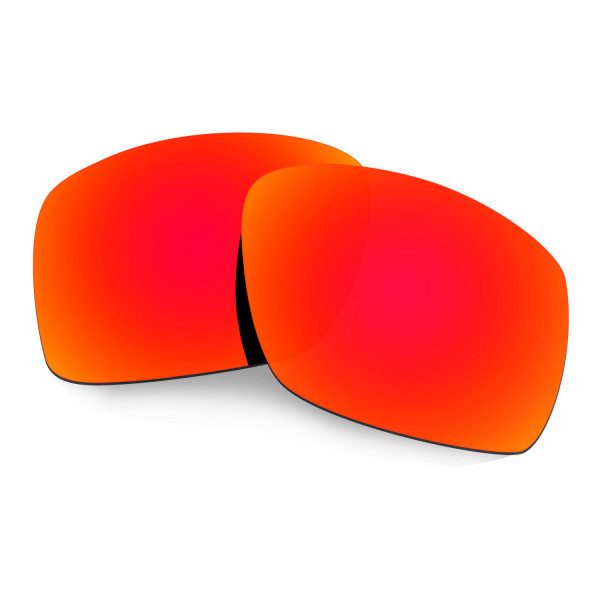 Hkuco Mens Replacement Lenses For Oakley Big Taco Sunglasses Red Polarized