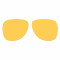 Hkuco Transparent Yellow Polarized Replacement Lenses For Oakley Dispatch 2 Sunglasses 