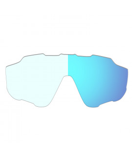Hkuco Mens Replacement Lenses For Oakley Jawbreaker Sunglasses Photochromic Blue