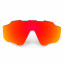 Hkuco Mens Replacement Lenses For Oakley Jawbreaker Red/Blue/24K Gold/Emerald Green Sunglasses